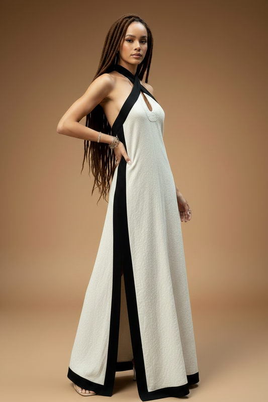 Robe "Ayana"- Fluidité sophistiquée