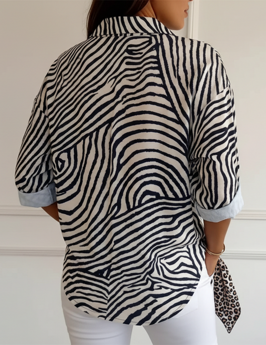 Chemise Élégance “Diarra”- Confort Chic