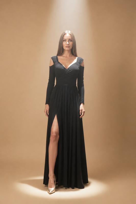 Robe "Eshe" – Cache-Cœur magnétique