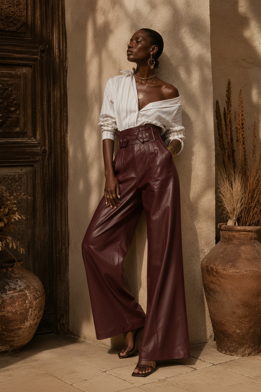 Pantalon Wide Leg "Celestia"