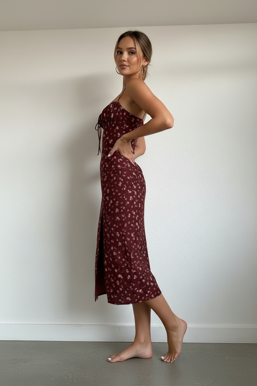 Robe "Élina" - Elégance Florale