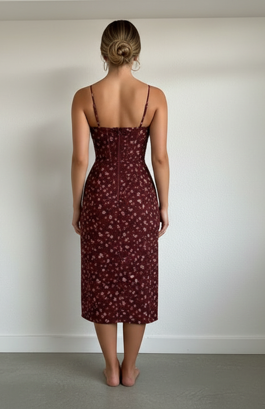 Robe "Élina" - Elégance Florale