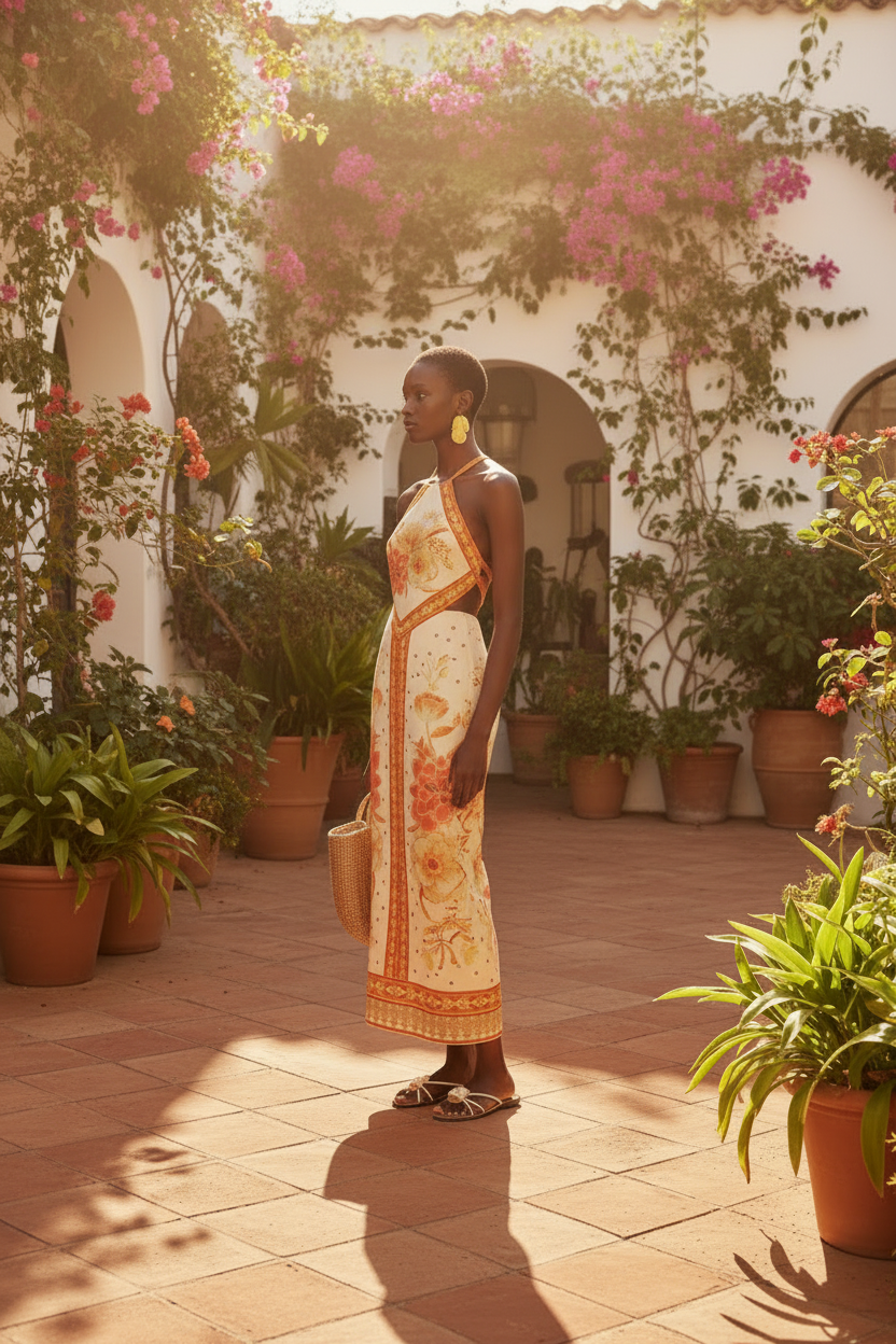"Ayo" Long Dress