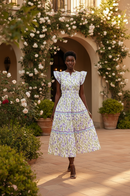 "Ayele" Midi Dress