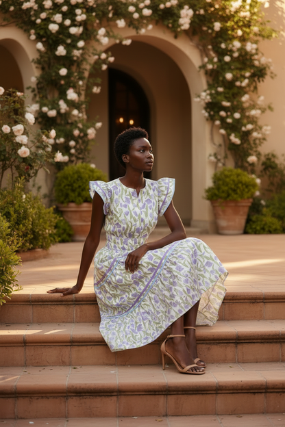 "Ayele" Midi Dress