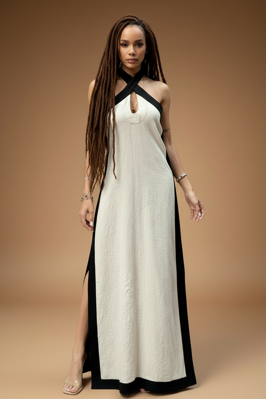 Robe "Ayana"- Fluidité sophistiquée