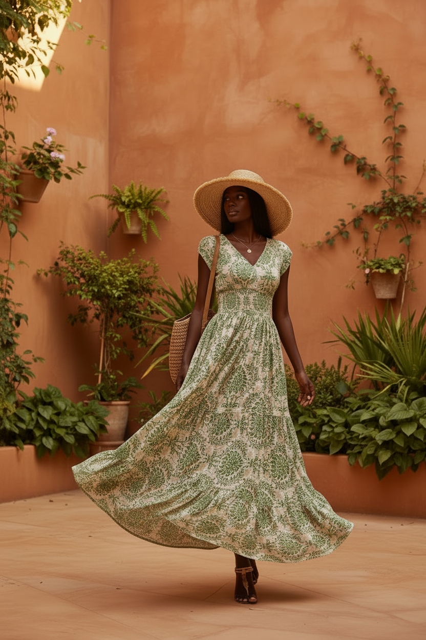 "Selma" Maxi Dress