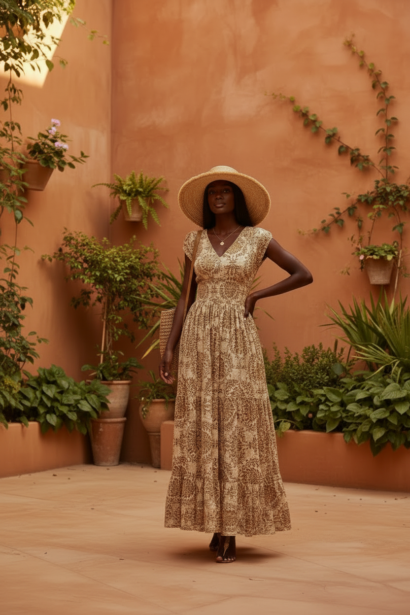 "Selma" Maxi Dress
