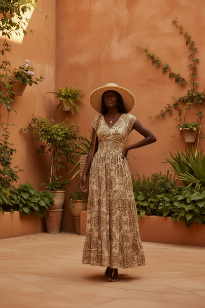"Selma" Maxi Dress