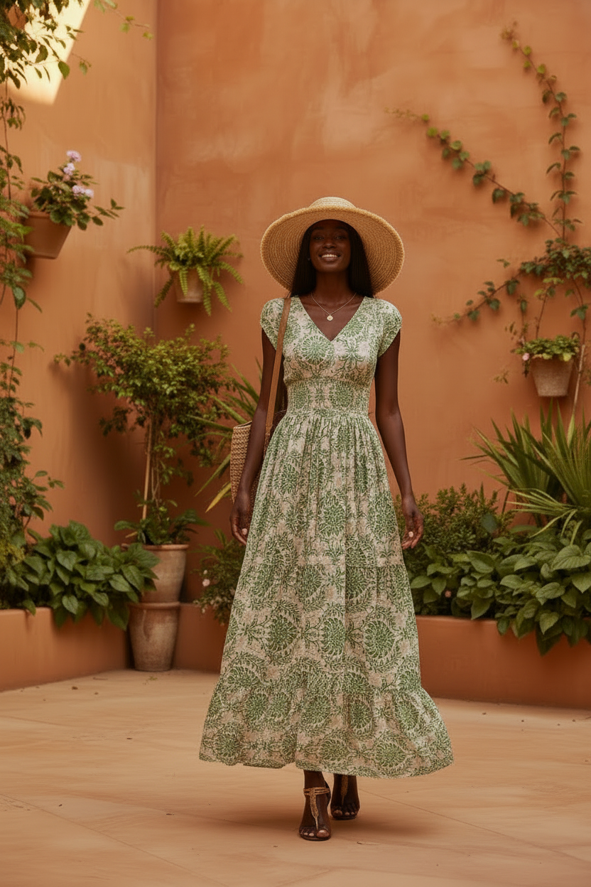 "Selma" Maxi Dress