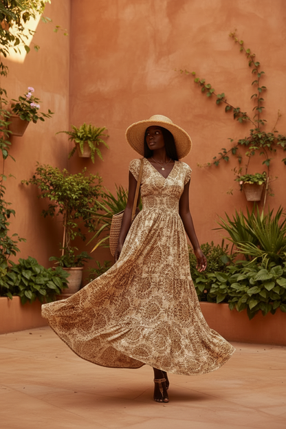 "Selma" Maxi Dress