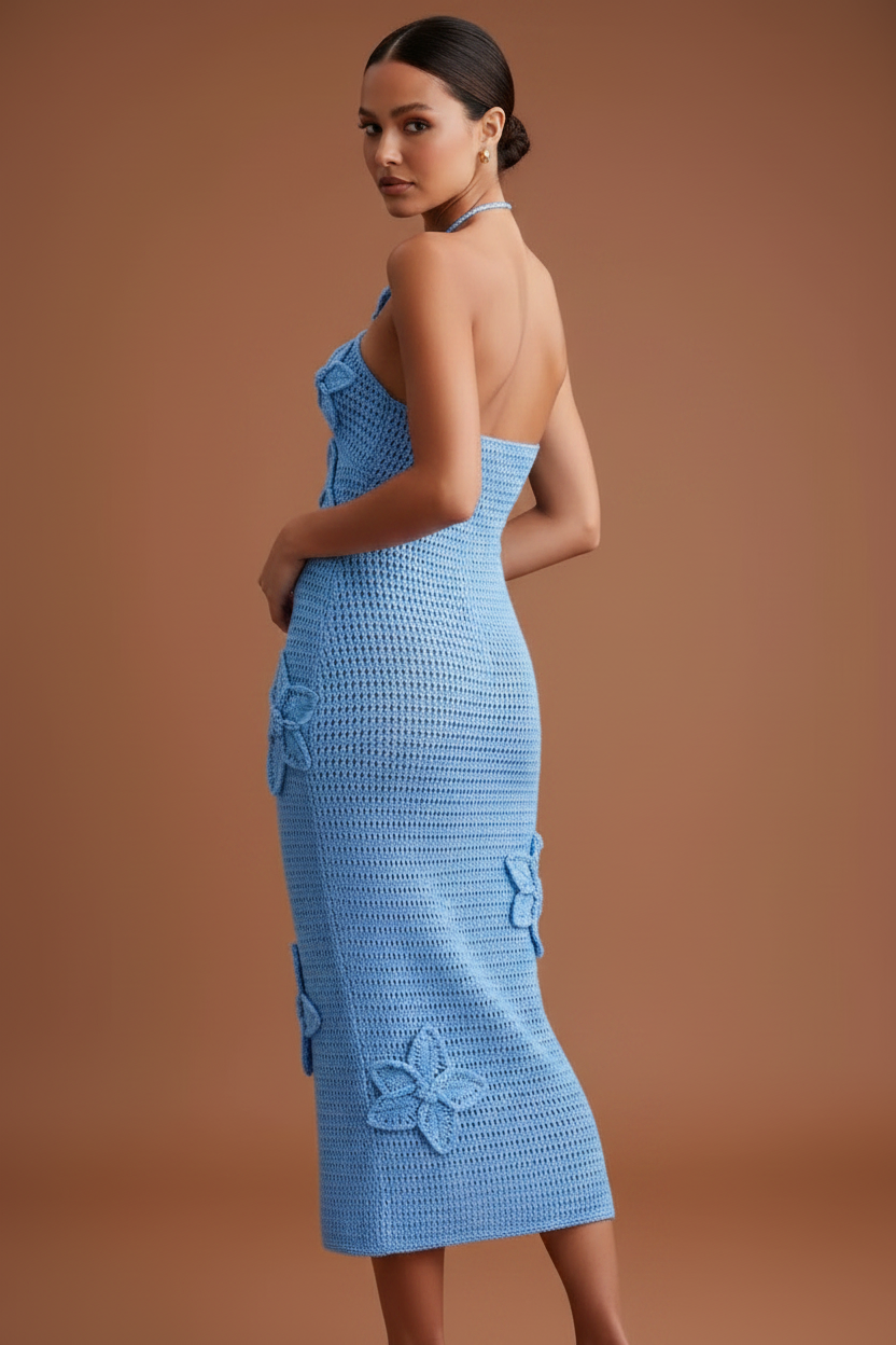 Robe Crochet  - Sérénité Florale