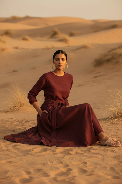 "Amara" Maxi Dress - Free Femininity