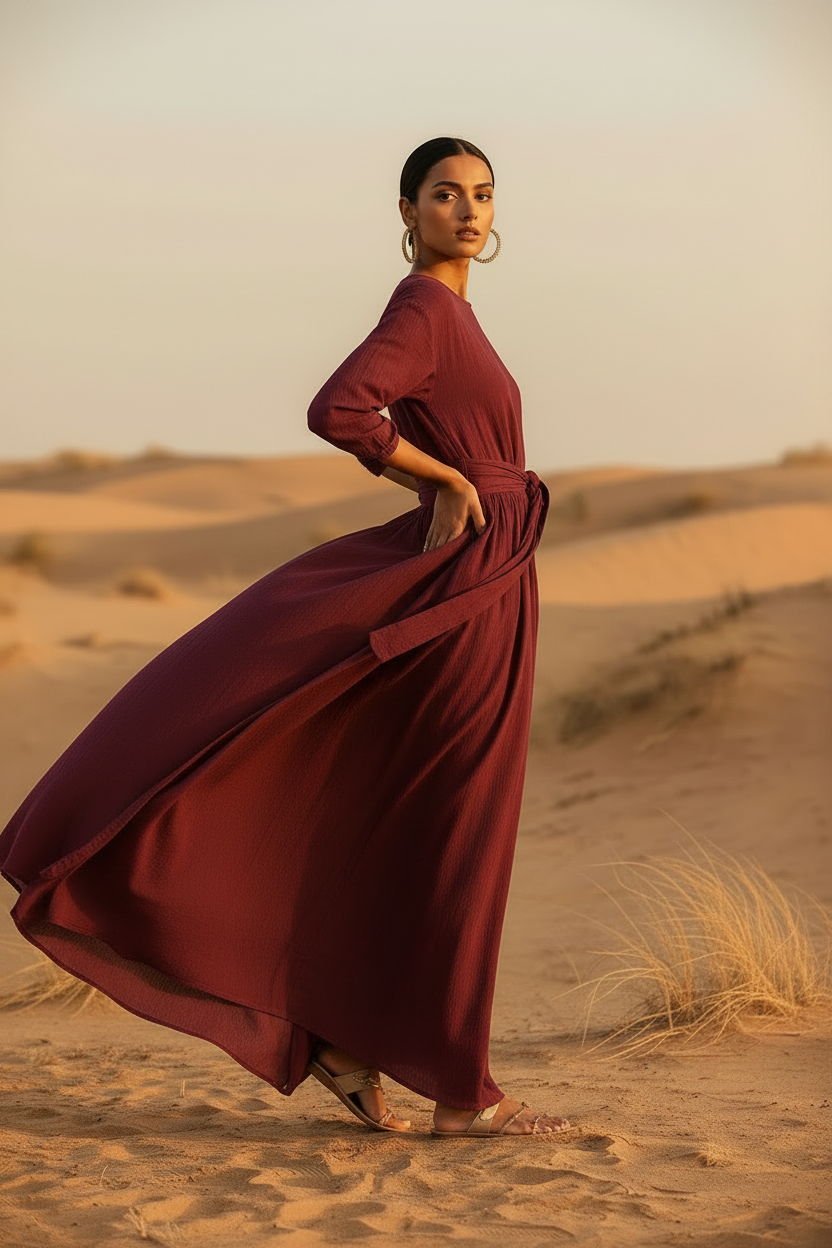 "Amara" Maxi Dress - Free Femininity