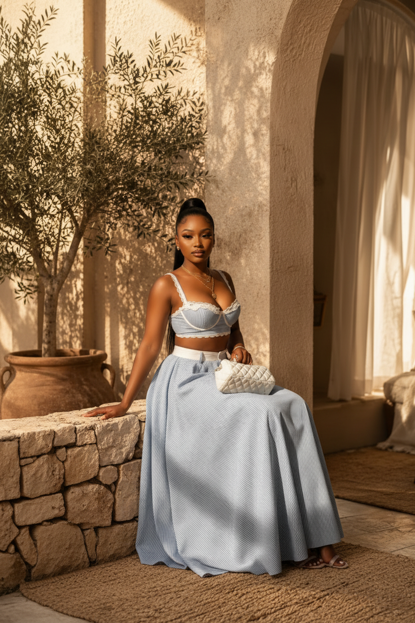 "Sanaa" Ensemble - Refined Prestige
