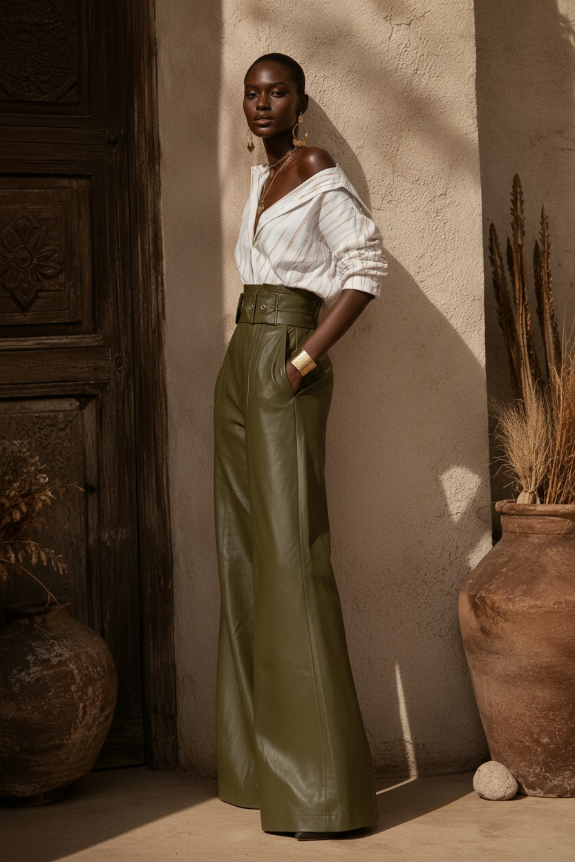 Pantalon Wide Leg "Celestia"