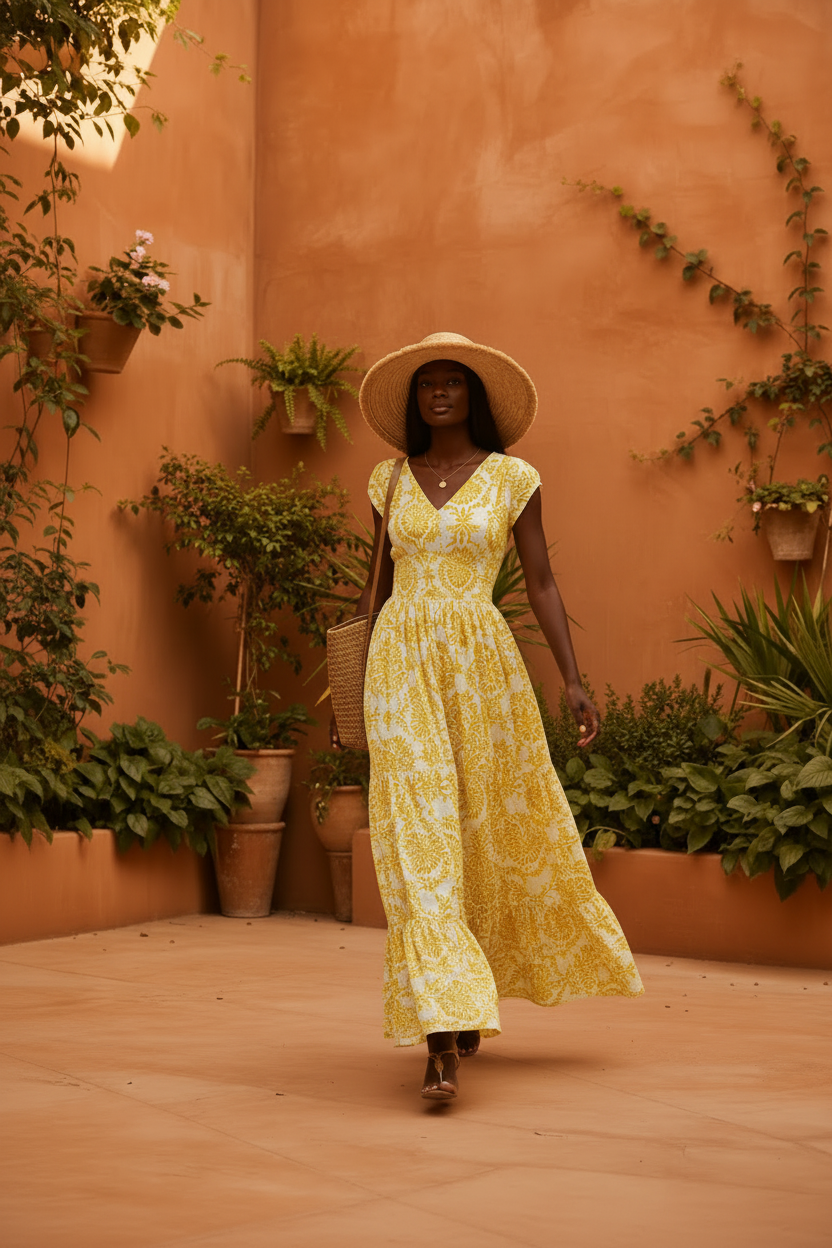 "Selma" Maxi Dress