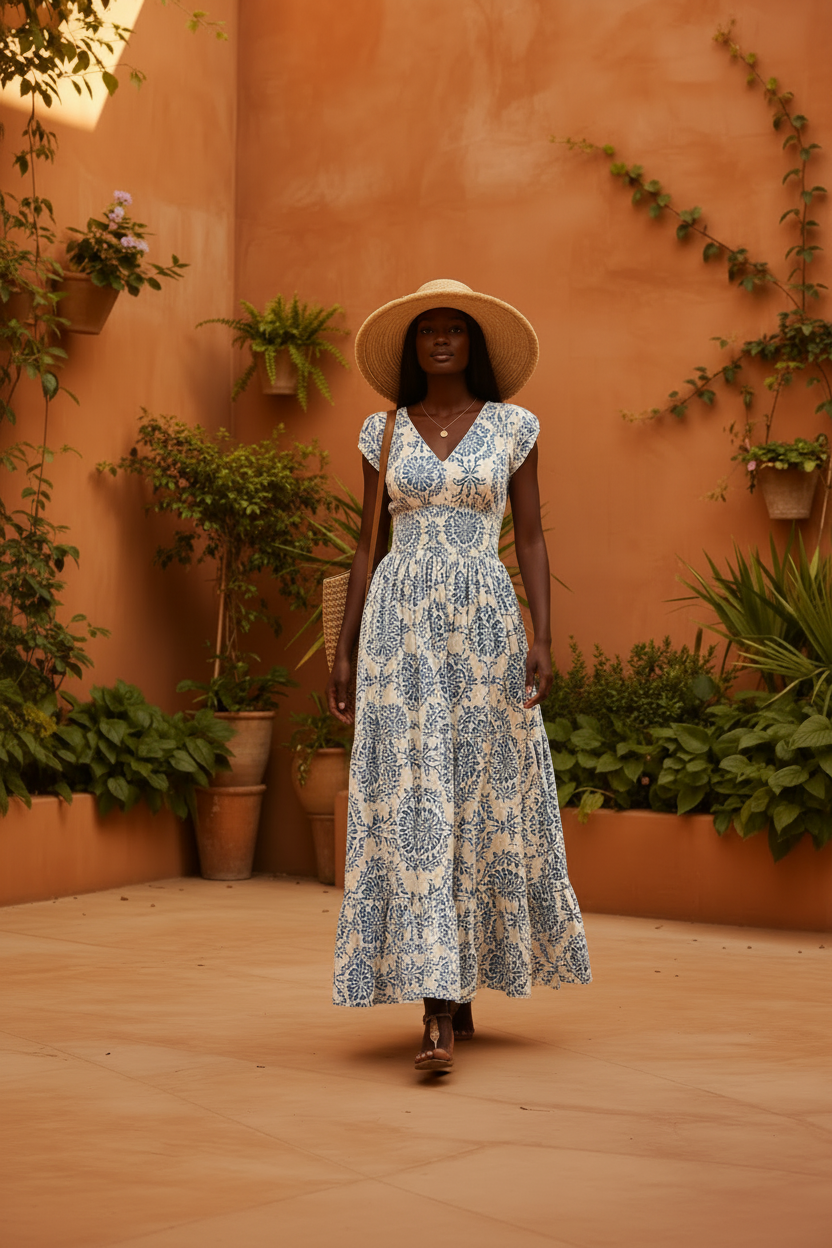 "Selma" Maxi Dress