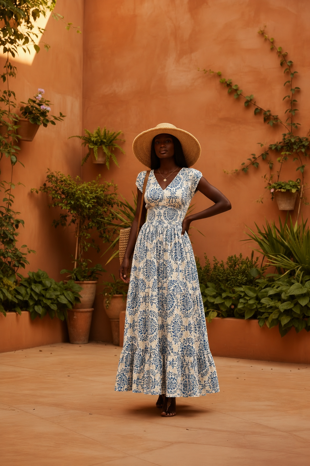 "Selma" Maxi Dress