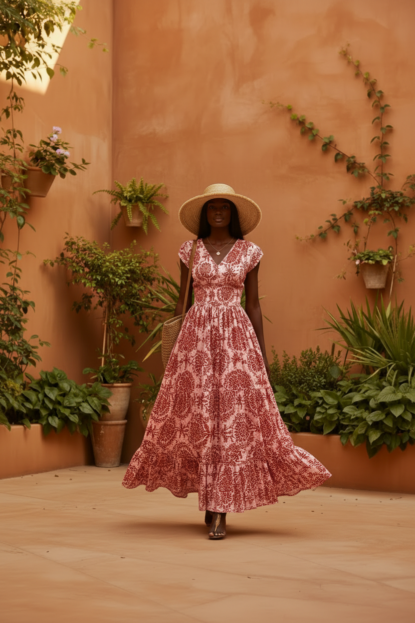 "Selma" Maxi Dress