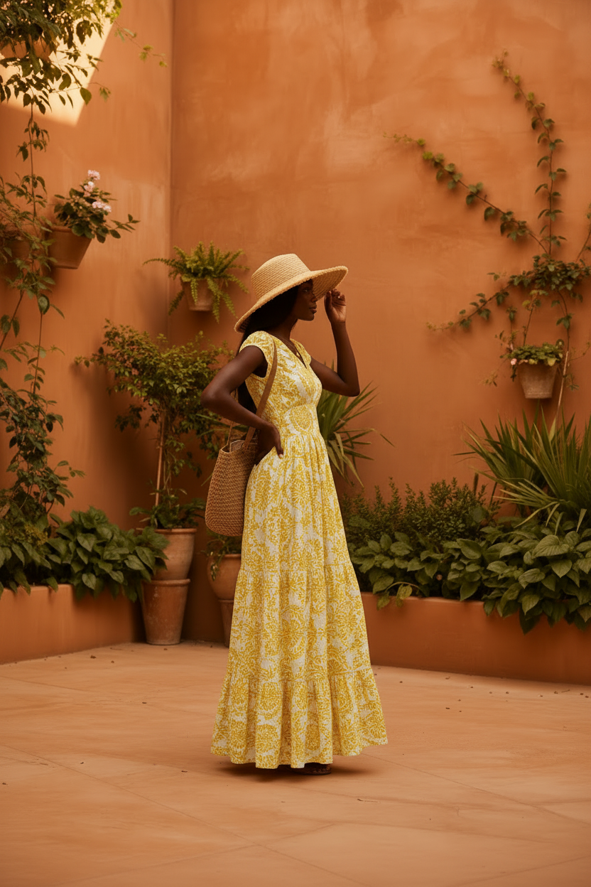 "Selma" Maxi Dress