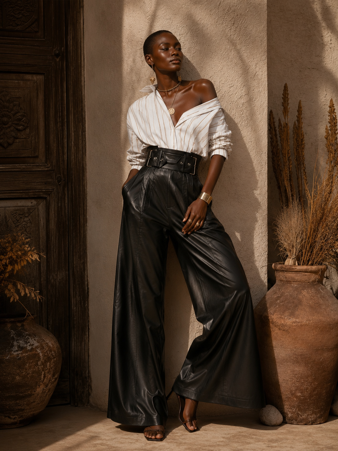 Pantalon Wide Leg "Celestia"