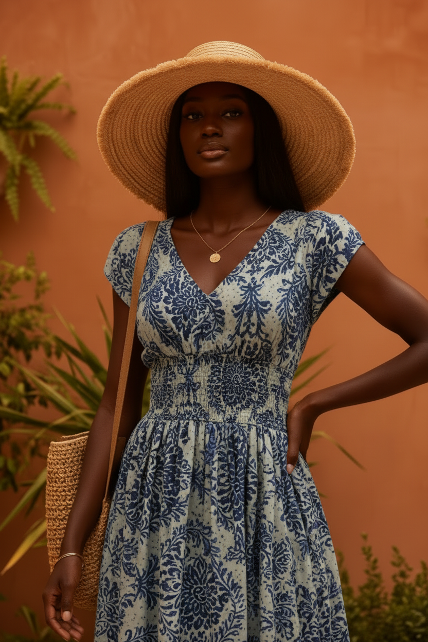 "Selma" Maxi Dress