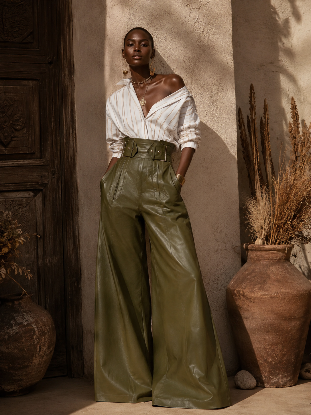 Pantalon Wide Leg "Celestia"