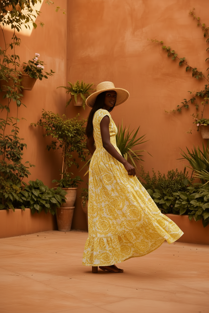 "Selma" Maxi Dress