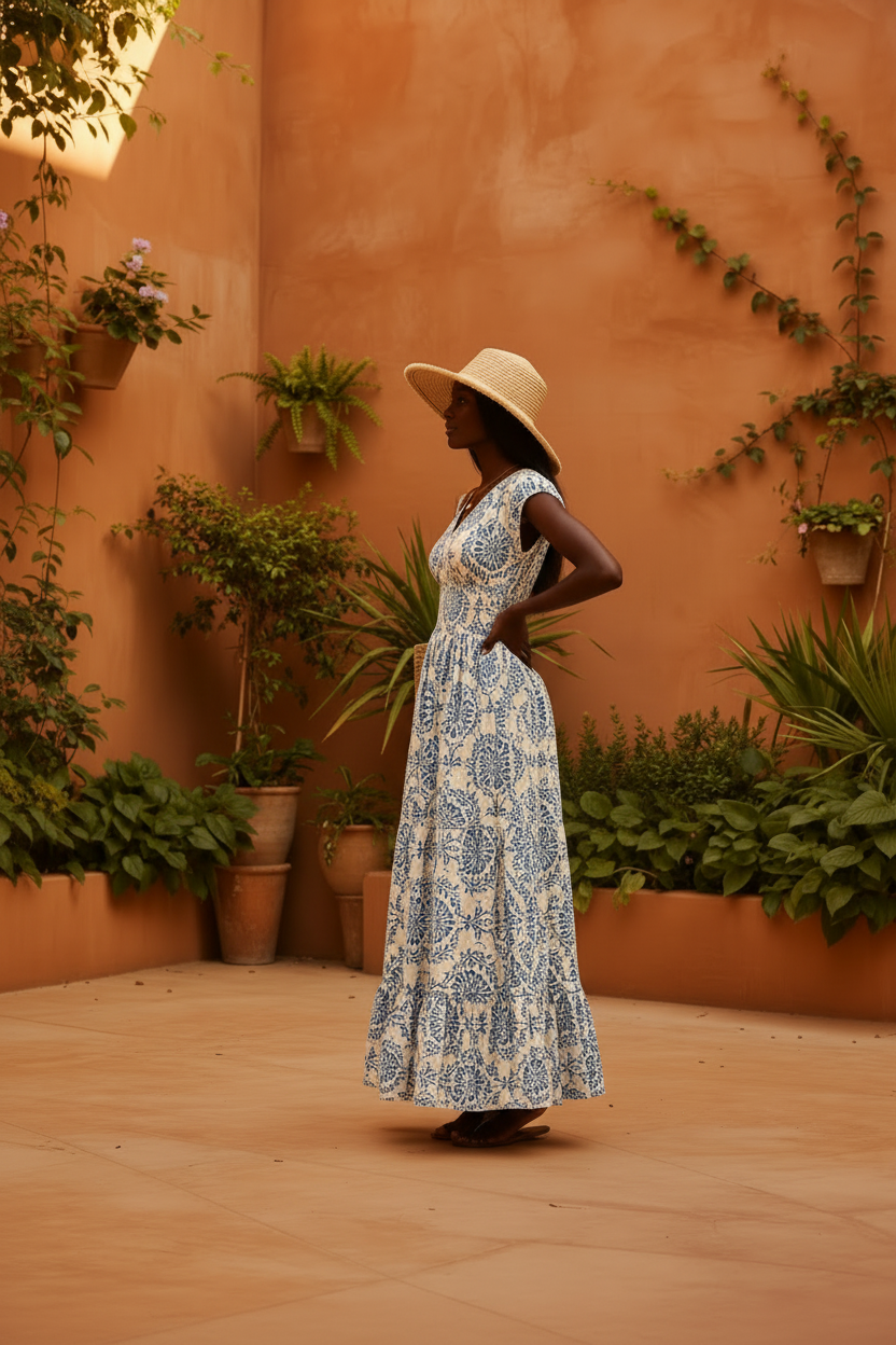 "Selma" Maxi Dress
