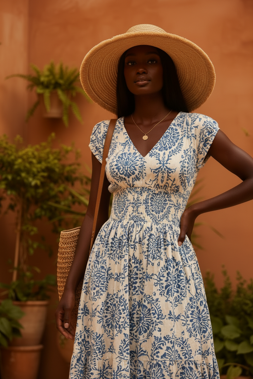 "Selma" Maxi Dress