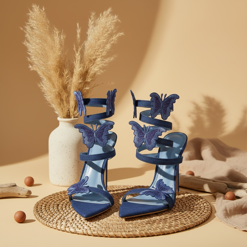 Sandales Papillon "Kenza"